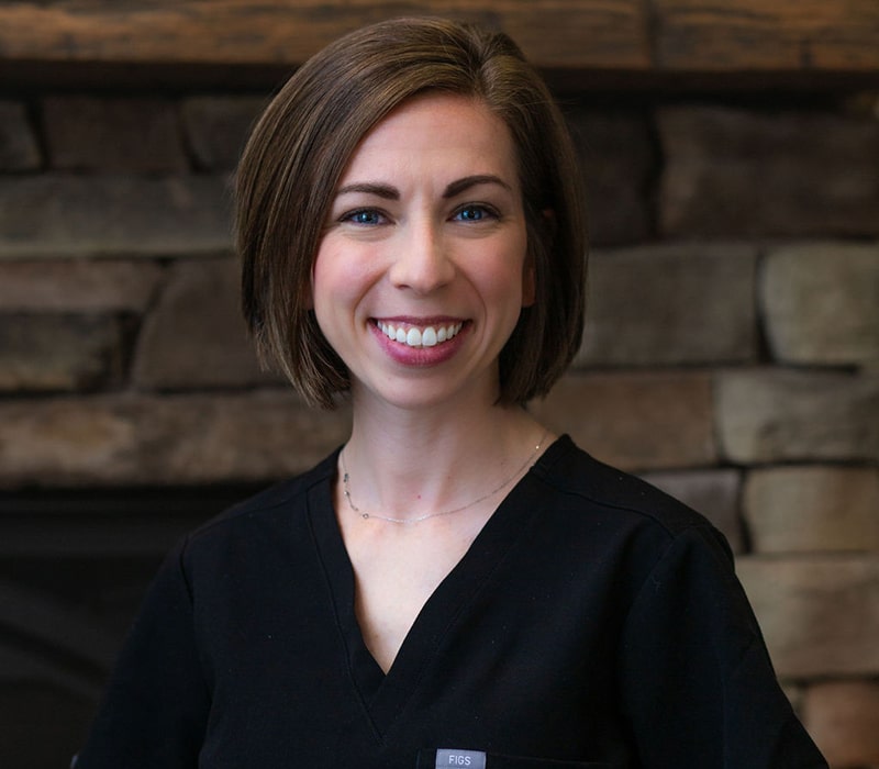 Megan in the staff team at Hearthside Family Dental Chambersburg PA
